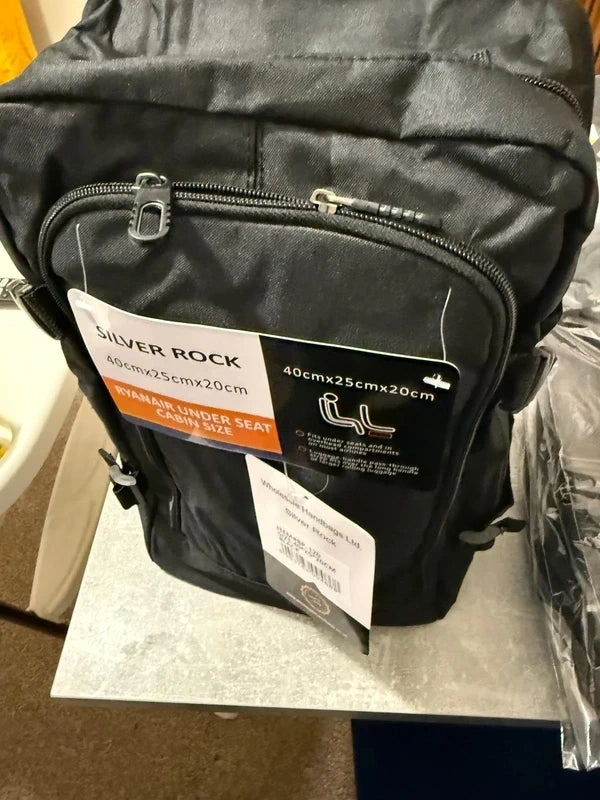 Underseat Travel Bag Black