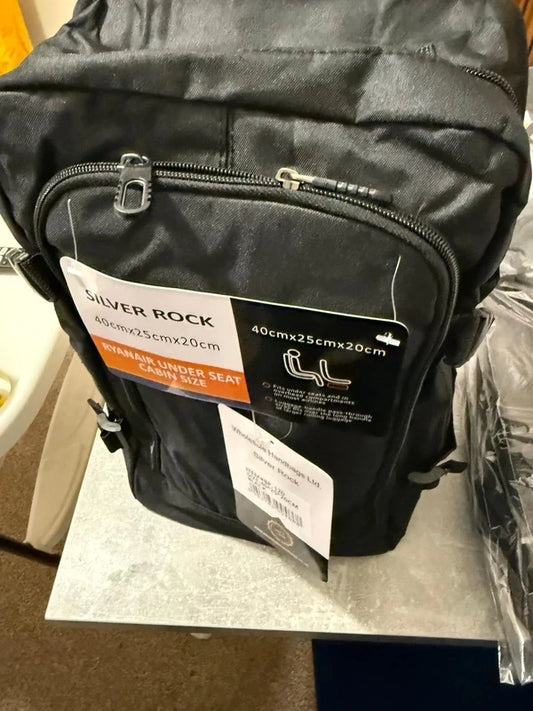 Underseat Travel Bag Black