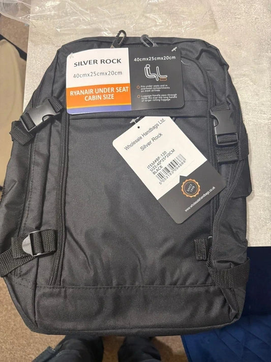 Underseat Travel Bag Black
