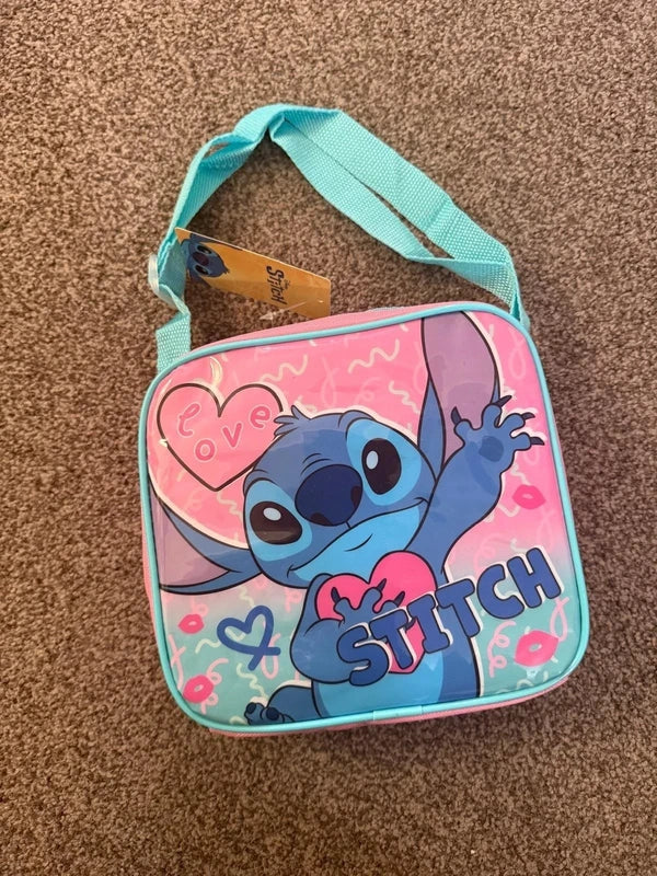 Disney Stitch Angel Kids Lunch Bag Set