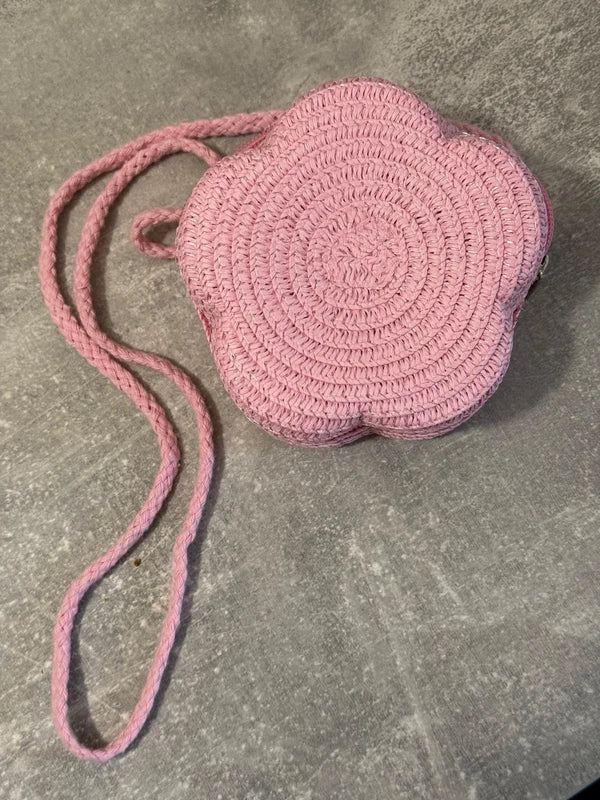Kids Mini Summer Straw Style Bag