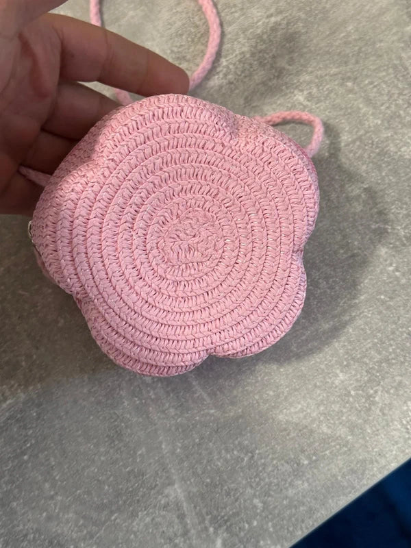 Kids Mini Summer Straw Style Bag