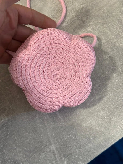 Kids Mini Summer Straw Style Bag
