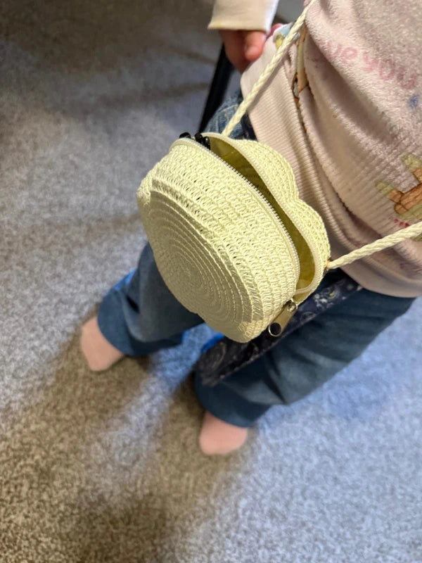 Kids Mini Summer Straw Style Bag