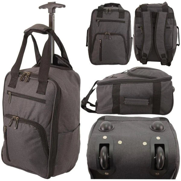 Cabin Travel Backpack with Wheels – Airline Carry-On Luggage