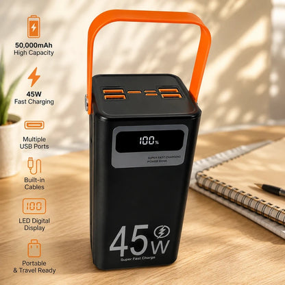 45W Super Fast Charging PowerBank